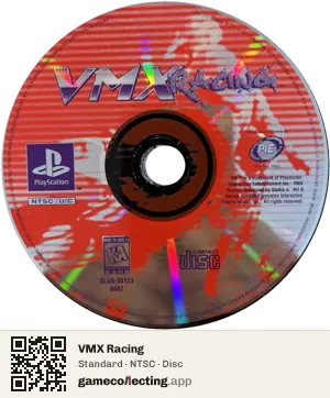 VMX Racing PlayStation, NTSC disc