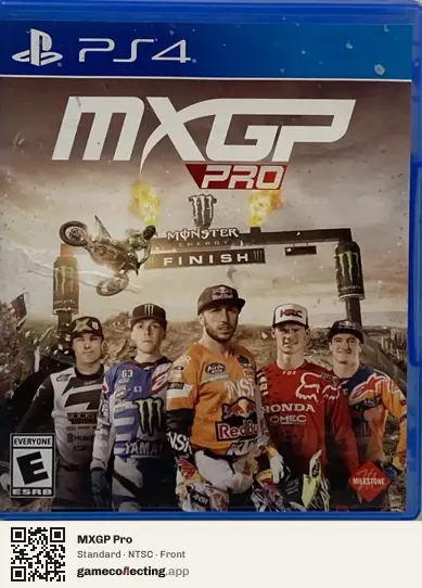 MXGP Pro PlayStation 4, NTSC box front