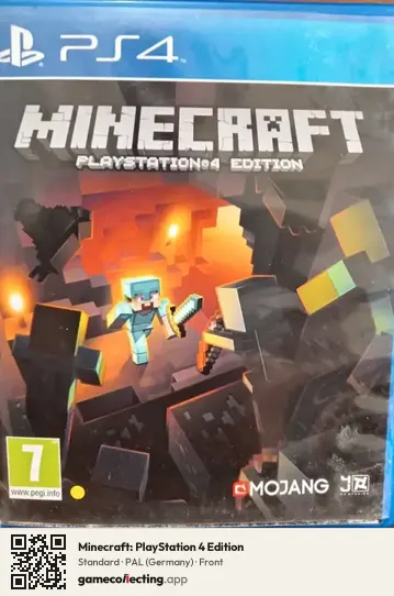 Minecraft: PlayStation 4 Edition PlayStation 4, Germany box front