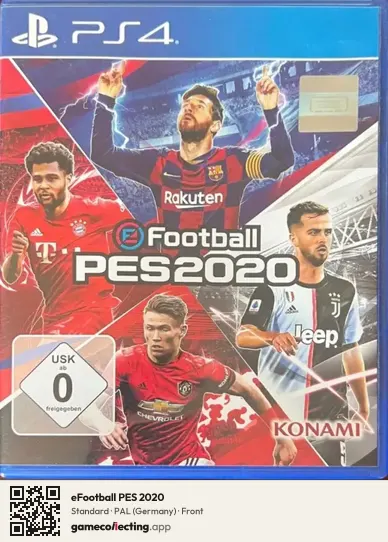 eFootball PES 2020 PlayStation 4, Germany box front