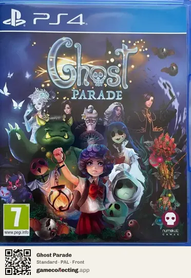 Ghost Parade PlayStation 4, PAL box front