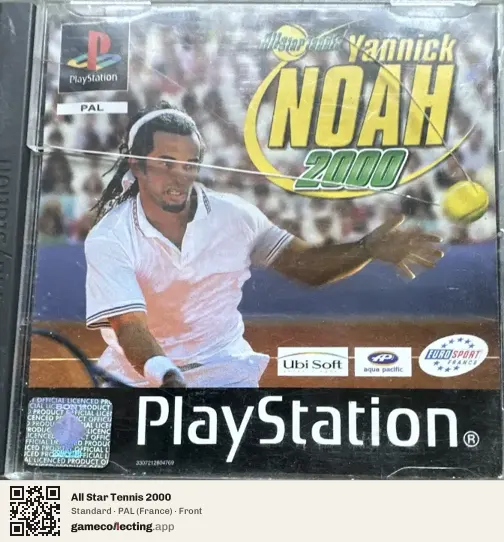 All Star Tennis 2000 PlayStation, France box front