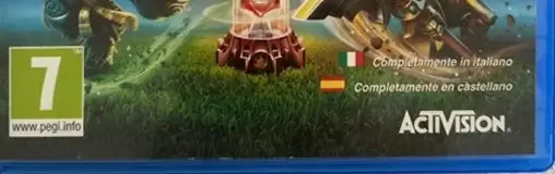Skylanders: Imaginators, the PEGI square on its front
