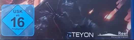 Terminator: Resistance, the USK square on its front