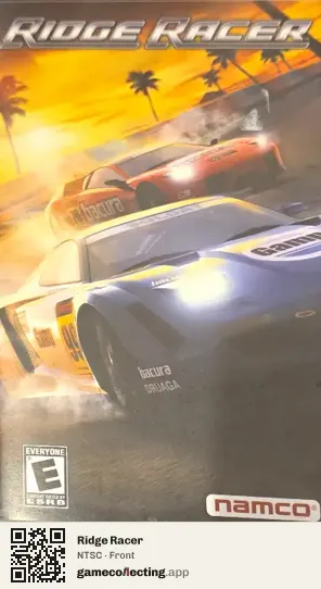 Ridge Racer PlayStation Portable, NTSC box front