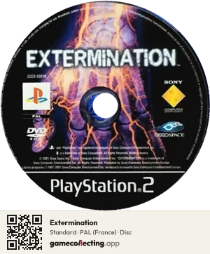 Extermination PlayStation 2, PAL disc