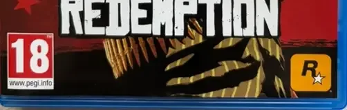 Red Dead Redemption, the PEGI square on its front