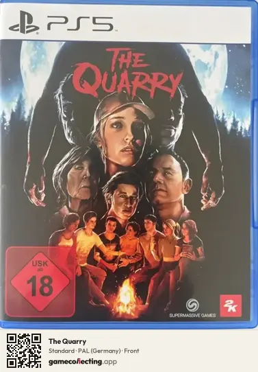 The Quarry PlayStation 5, Germany box front