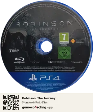 Robinson: The Journey PlayStation 4, PAL disc
