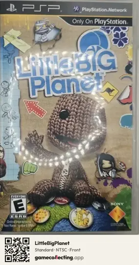 LittleBigPlanet PlayStation Portable, NTSC box front