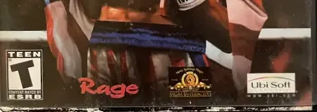 Rocky, the ESRB box on its front