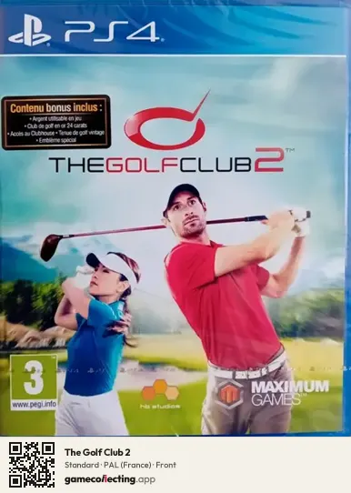 The Golf Club 2 PlayStation 4, France box front