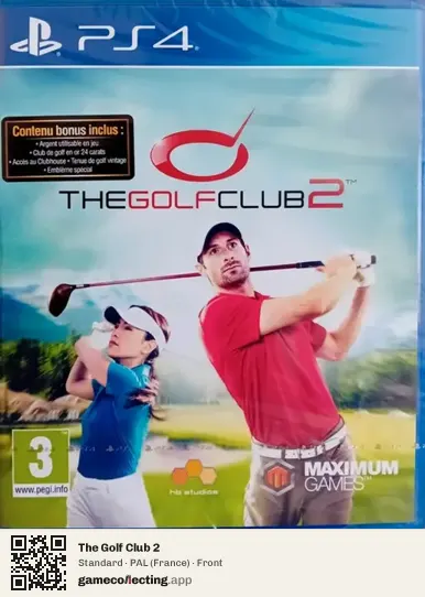 The Golf Club 2 PlayStation 4, France box front