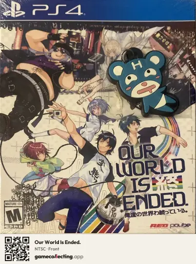 Our World Is Ended. PlayStation 4, NTSC box front