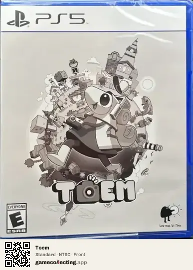 Toem PlayStation 5, NTSC box front