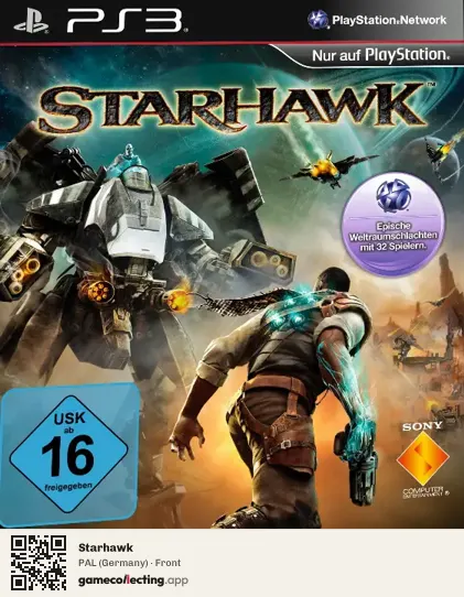 Starhawk PlayStation 3, Germany box front