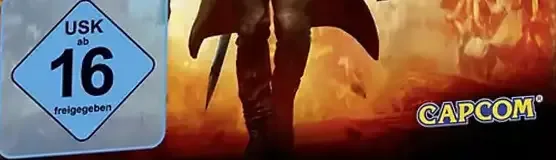 DmC: Devil May Cry, the USK square on its front