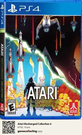 Atari Recharged Collection 4 PlayStation 4, NTSC box front
