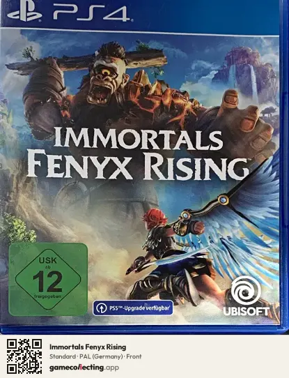 Immortals Fenyx Rising PlayStation 4, Germany box front