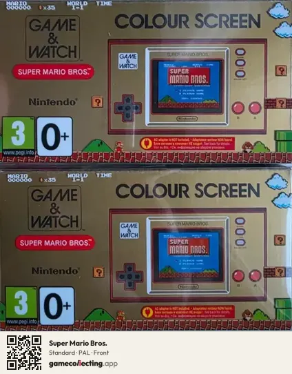 Super Mario Bros. Game & Watch, PAL box front