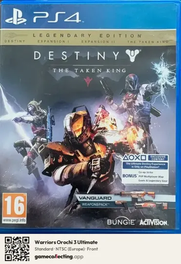 Warriors Orochi 3 Ultimate PlayStation 4, Europe box front