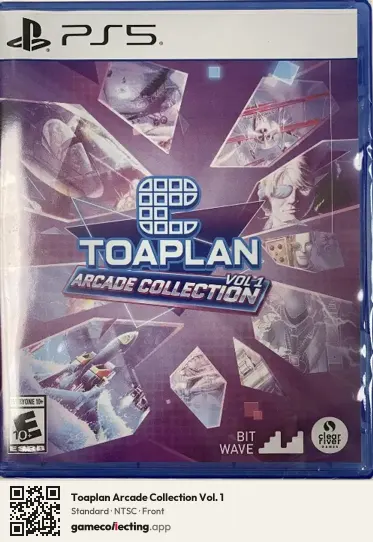 Toaplan Arcade Collection Vol. 1 PlayStation 5, NTSC box front
