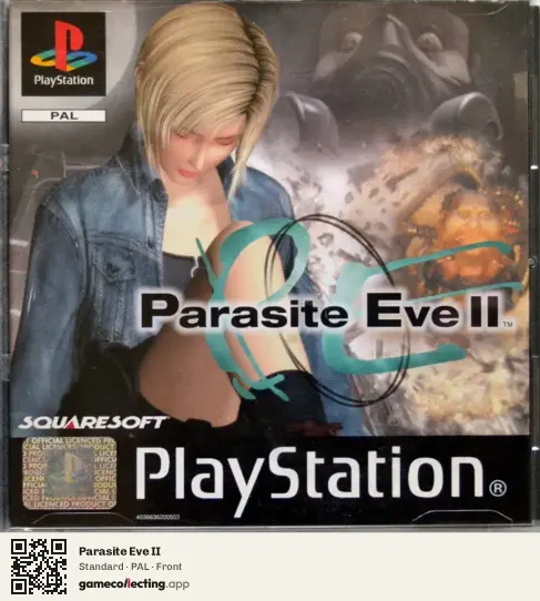 Parasite Eve II PlayStation, PAL box front