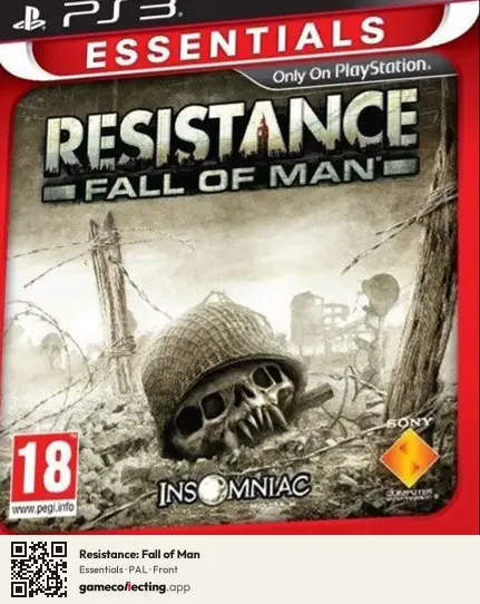 Resistance: Fall of Man PlayStation 3, PAL box front