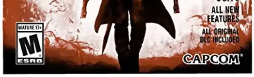 DmC: Devil May Cry, the ESRB box on its front