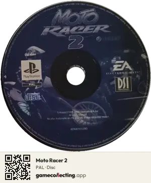 Moto Racer 2 PlayStation, PAL disc