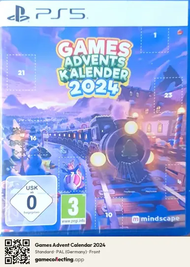 Games Advent Calendar 2024 PlayStation 5, Germany box front