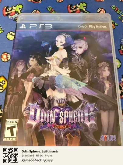 Odin Sphere: Leifthrasir PlayStation 3, NTSC box front
