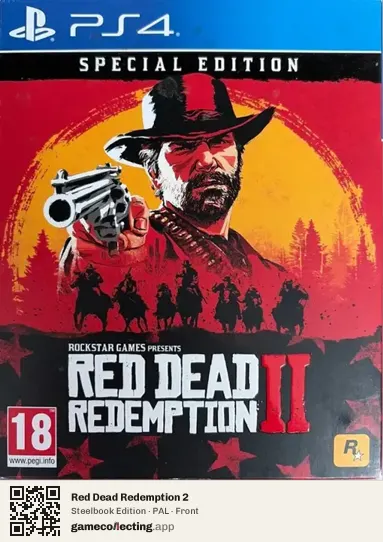 Red Dead Redemption 2 PlayStation 4, PAL box front