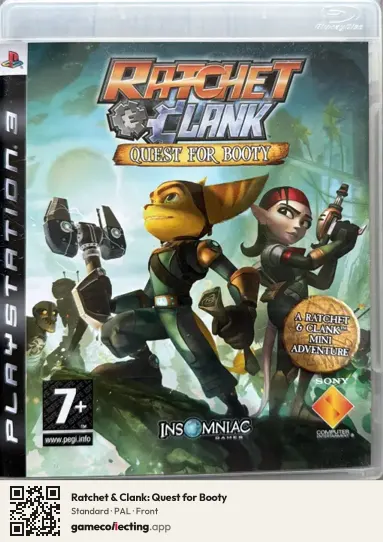 Ratchet & Clank: Quest for Booty PlayStation 3, PAL box front