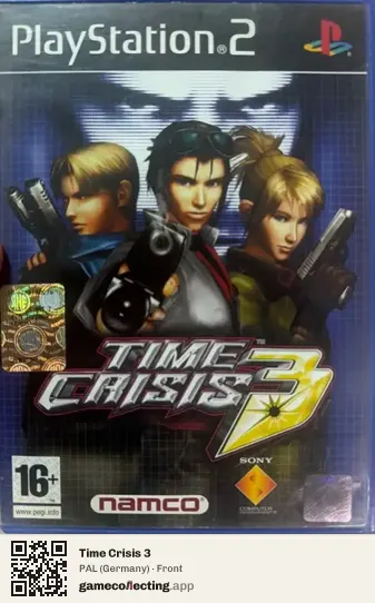 Time Crisis 3 PlayStation 2, Germany box front