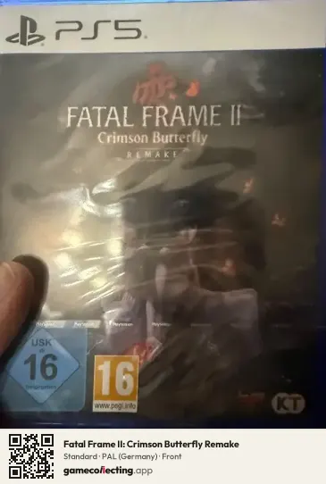 Fatal Frame II: Crimson Butterfly Remake PlayStation 5, Germany box front