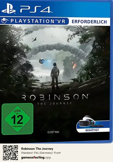Robinson: The Journey PlayStation 4, Germany box front