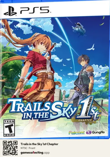 Trails in the Sky 1st Chapter PlayStation 5, NTSC box front