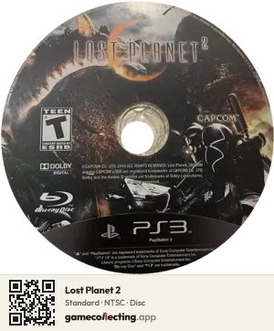 Lost Planet 2 PlayStation 3, NTSC disc