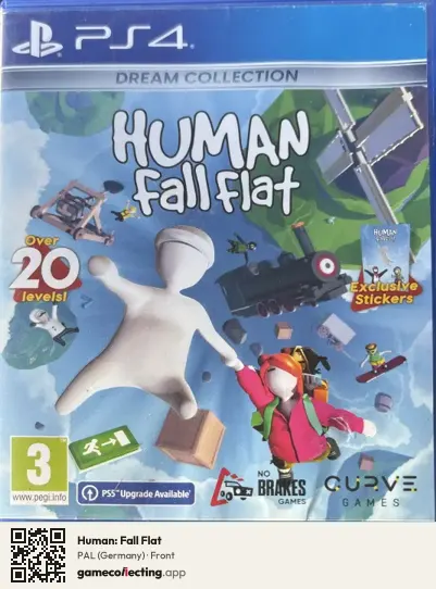 Human: Fall Flat PlayStation 4, Germany box front