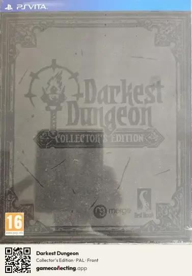 Darkest Dungeon PlayStation Vita, PAL box front