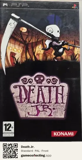 Death Jr. PlayStation Portable, PAL box front