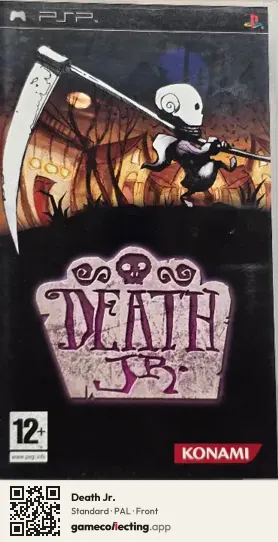 Death Jr. PlayStation Portable, PAL box front