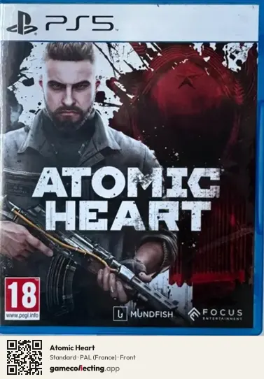 Atomic Heart PlayStation 5, France box front