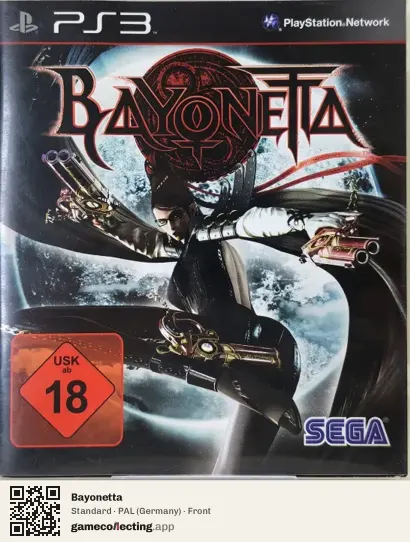 Bayonetta PlayStation 3, Germany box front