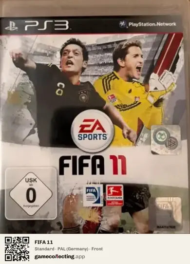 FIFA 11 PlayStation 3, Germany box front