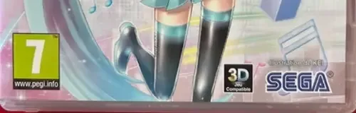 Hatsune Miku: Project Diva F 2nd, the PEGI square on its front