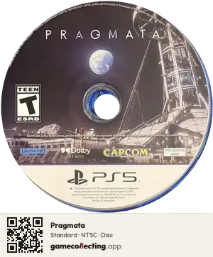 Pragmata PlayStation 5, NTSC disc