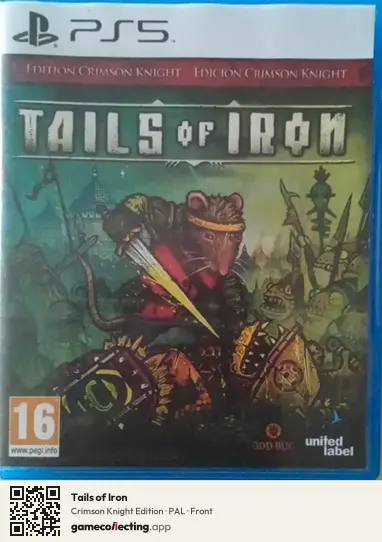 Tails of Iron PlayStation 5, PAL box front