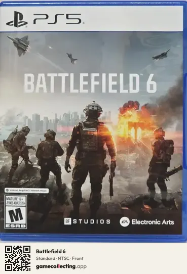 Battlefield 6 PlayStation 5, NTSC box front